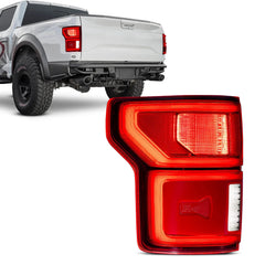 Fit For Ford F150 2018-2020 LED Tail Light with Blind Spot Left Driver Side Taillight Rear Brake Lamp Signal Assembly (Module NOT Included) | Hawkglow
