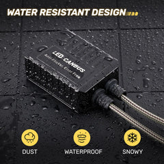 C20 9005/9006 Light Canbus Error Free Anti Flickering Resistor Decoder, High Power Enhanced light Decoder Canbus Drivers 2 Pcs | Hawkglow