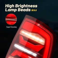 For 2009-2018 Dodge Ram 1500/2500/3500 LED Tail Lights Assembly Pair