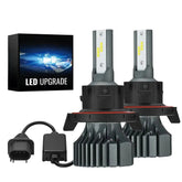 H13/9008 LED Headlight Bulbs 120W 6000K 14000LM White Dual-function 2Pcs for Chevrolet/Ford/GMC//BMV/Dodge/Honda/Nissan/Jeep