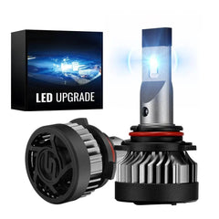 X2 9006/HB4 150W 6500K White IP67 LED Headlight Bulbs 2Pcs