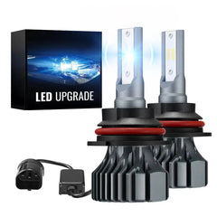 S1 9007/HB5 60W 6000K 14000LM White LED Headlight Bulbs 2Pcs | Hawkglow