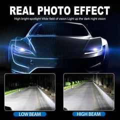 D2S D4S LED Headlight Bulbs 70W 6800LM 6000K White 2 Bulbs | Hawkglow