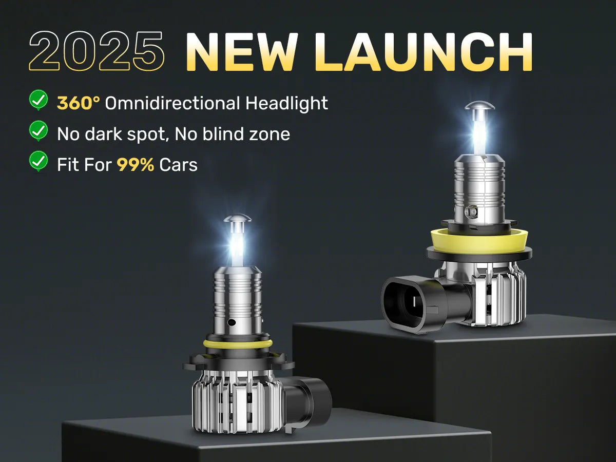 360 led headlight bulb