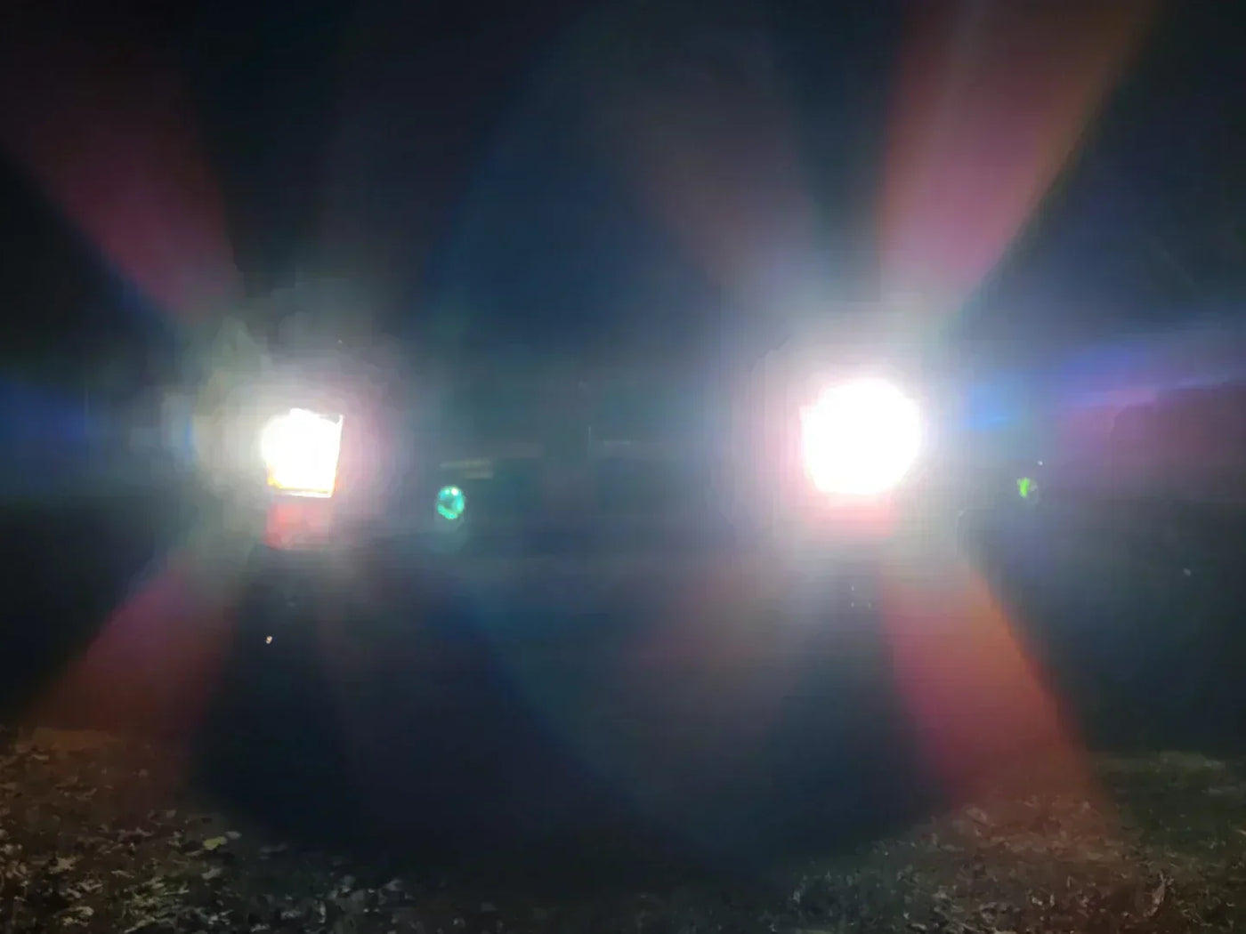 Lux vs lumens comparison in LED car headlight performance