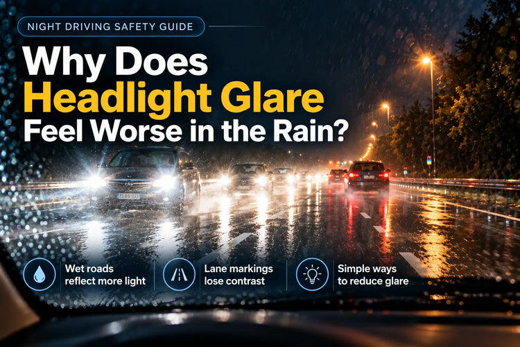 Why Does Headlight Glare Feel Worse in the Rain?
