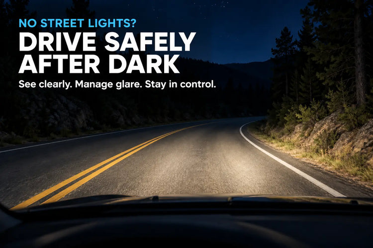 How to Drive Safely on Roads With No Street Lights