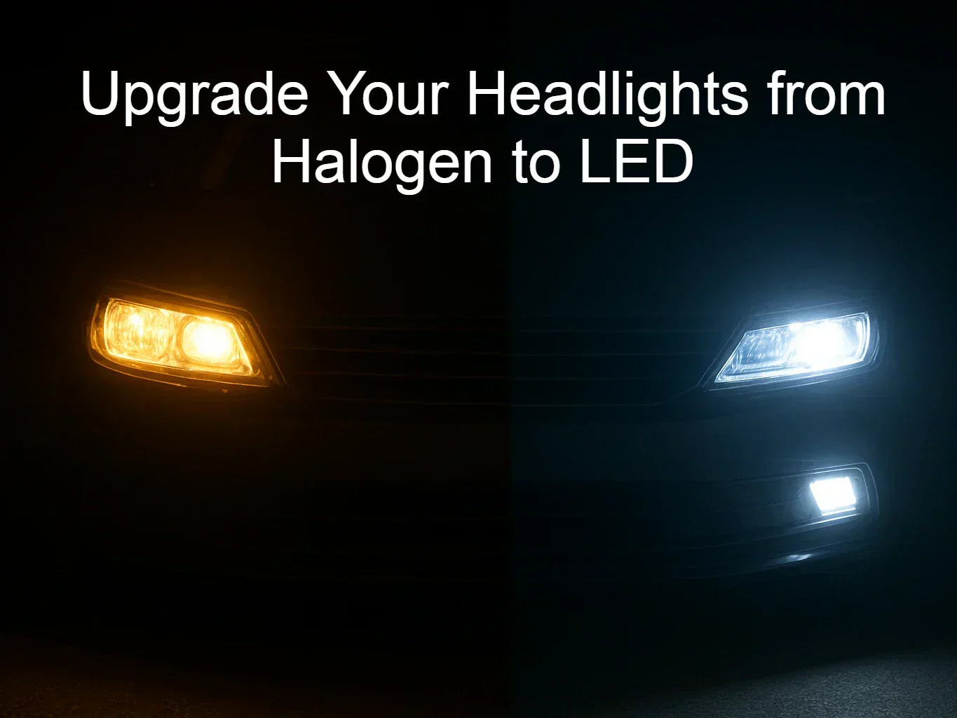 convert headlights to led correctly