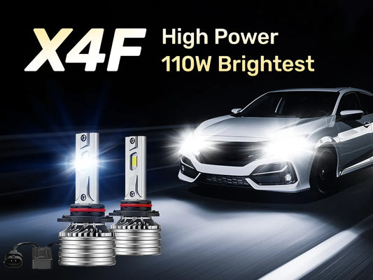 Hawkglow Brightest Series LED Headlights