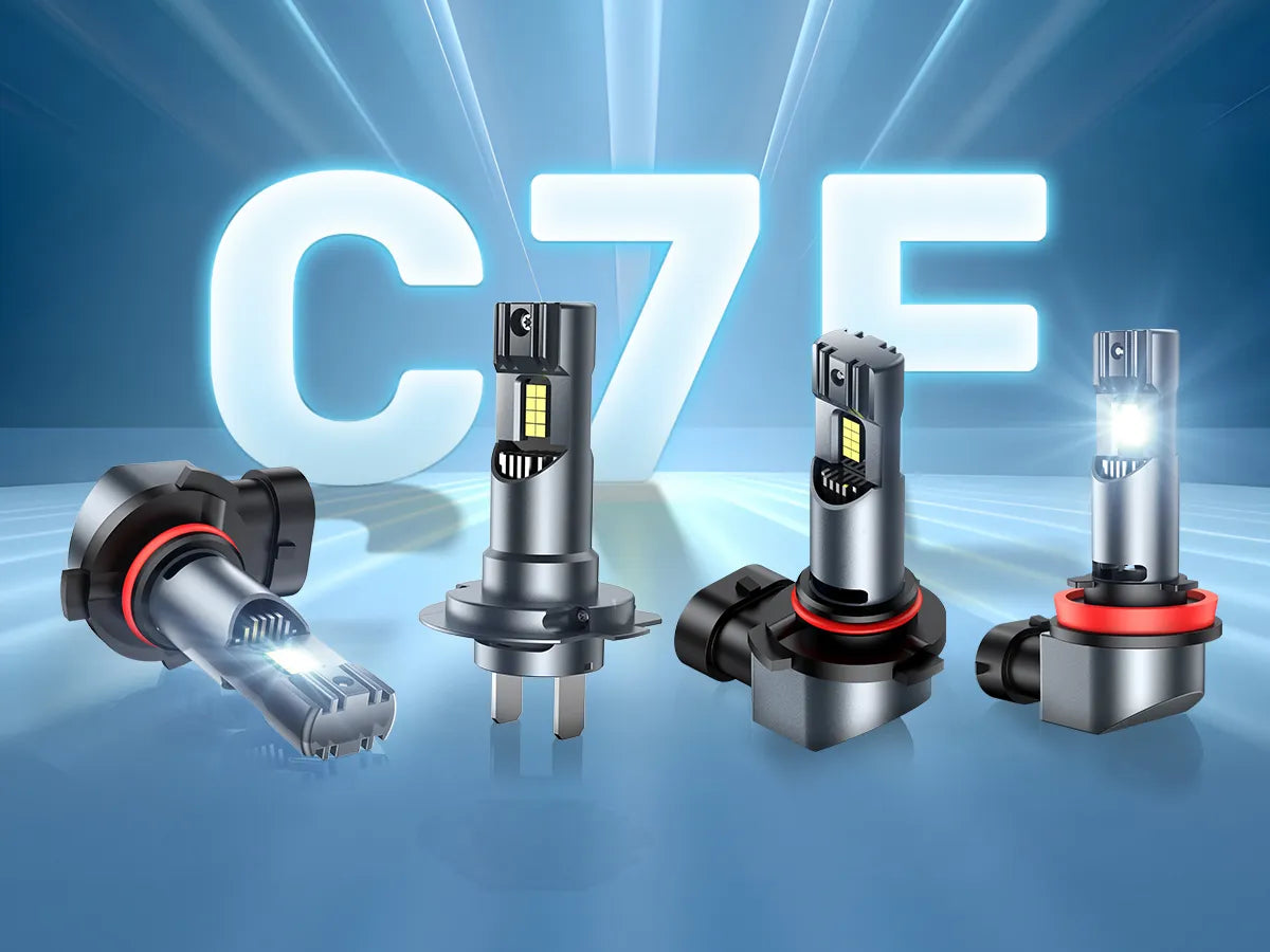 Hawkglow C7F LED Headlight Bulbs