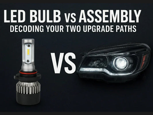 LED Headlight Bulb vs LED Headlight Assembly: Which is Right for You?