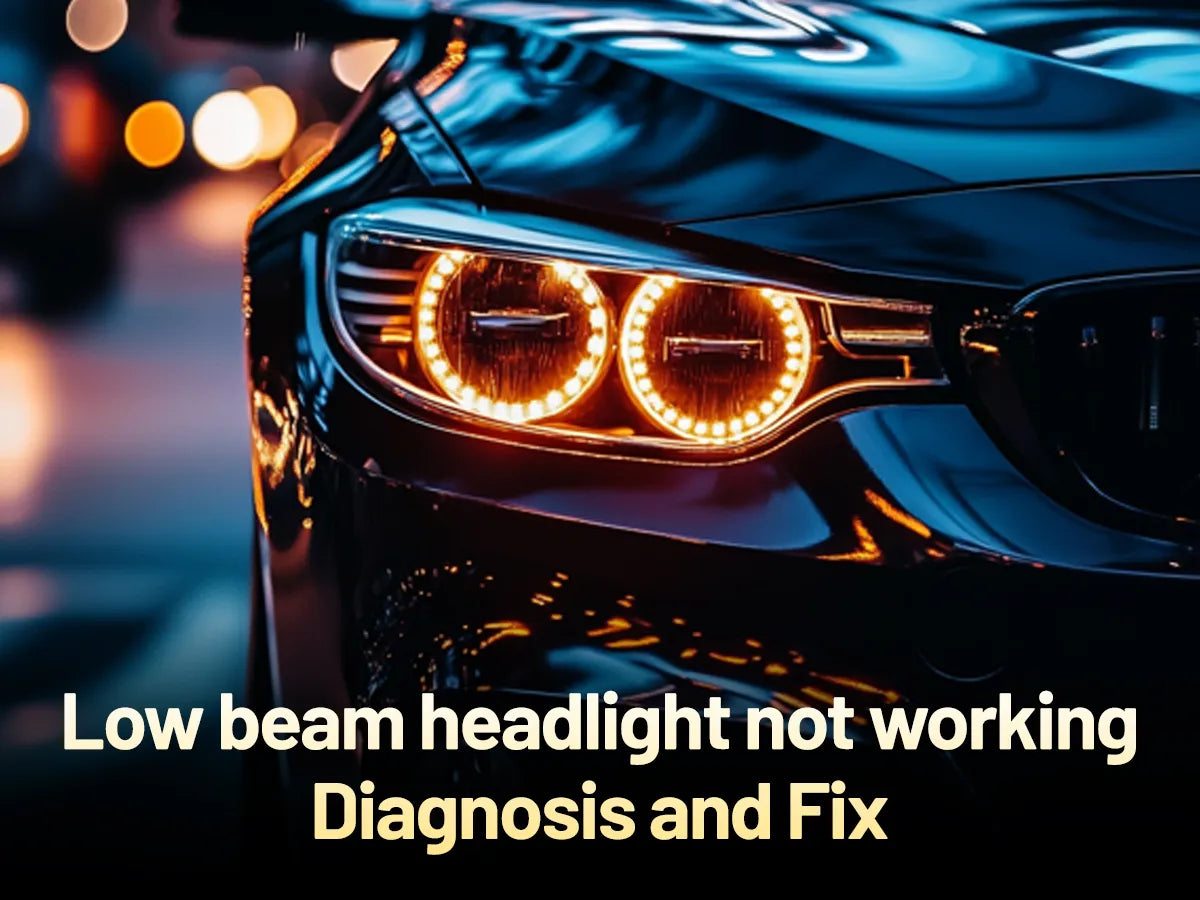 low beam headlight not working
