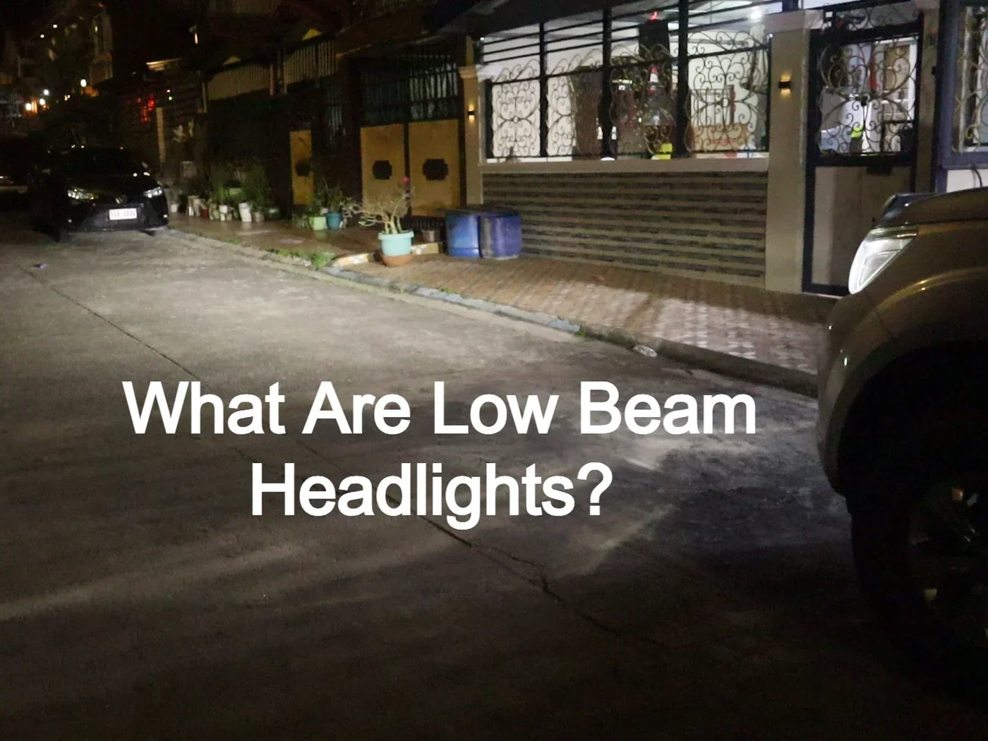 What Are Low Beam Headlights? A Complete Guide for Drivers