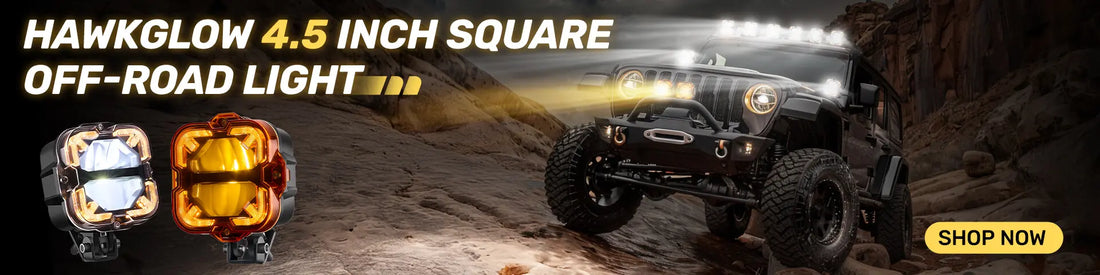 Hawkglow LED off road lights