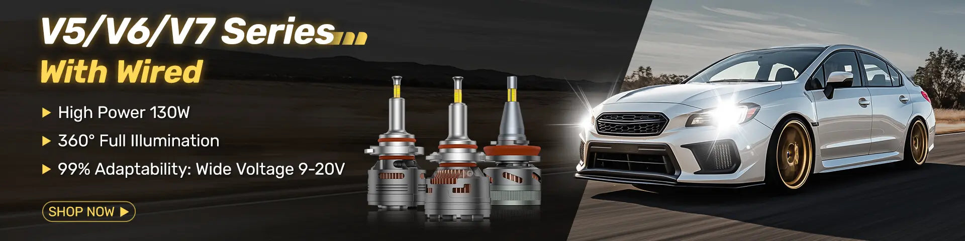 V Series - Brightest LED Headlight Bulbs