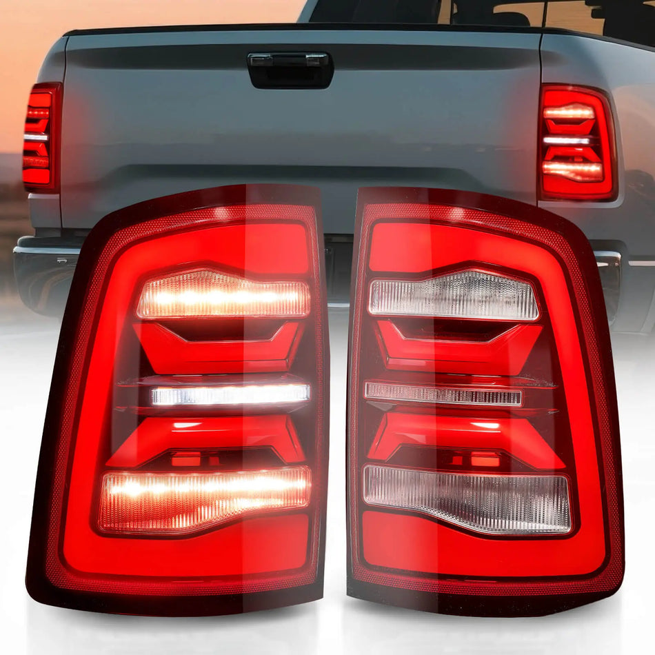 For 2009-2018 Dodge Ram 1500/2500/3500 LED Tail Lights Assembly Pair