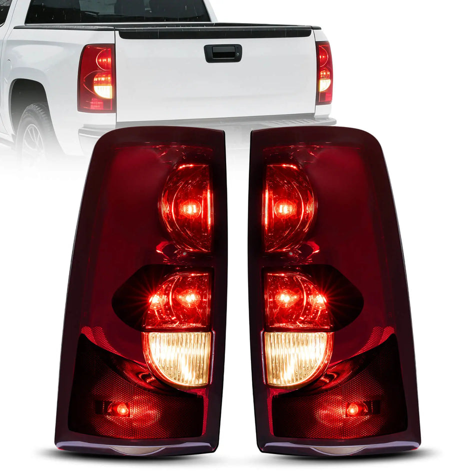 For 2003-2006 Chevy Silverado 1500/2500/3500 Tail Light Assembly Pair