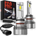 F6C 9006/HB4 130W LED Headlight Bulbs 800% Brighter Than Halogen and 50000Hrs Lifespan | Hawkglow