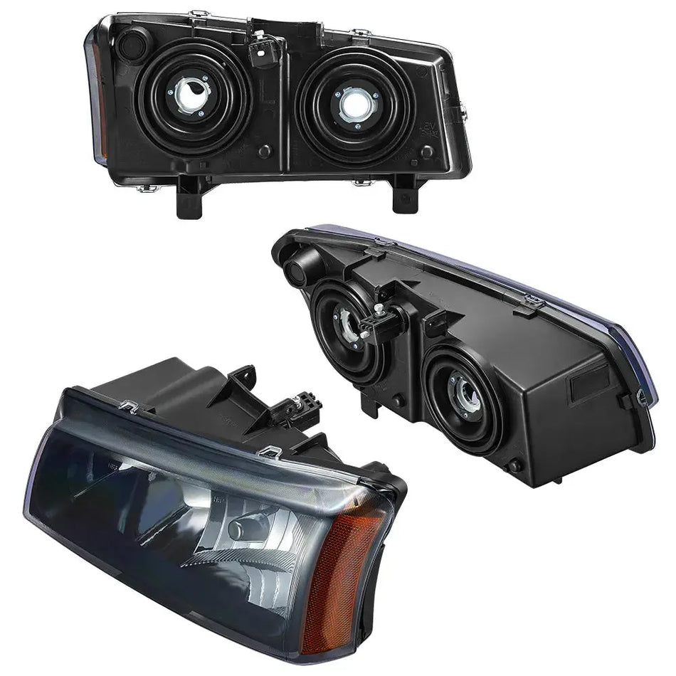 For 2003-2006 Chevy Silverado/Avalanche Headlight Assembly Pair