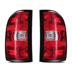 2007-2013 Chevrolet Chevy Silverado GMC Sierra Tail Light Assembly - Driver + Passenger (Left + Right) Set Flashark