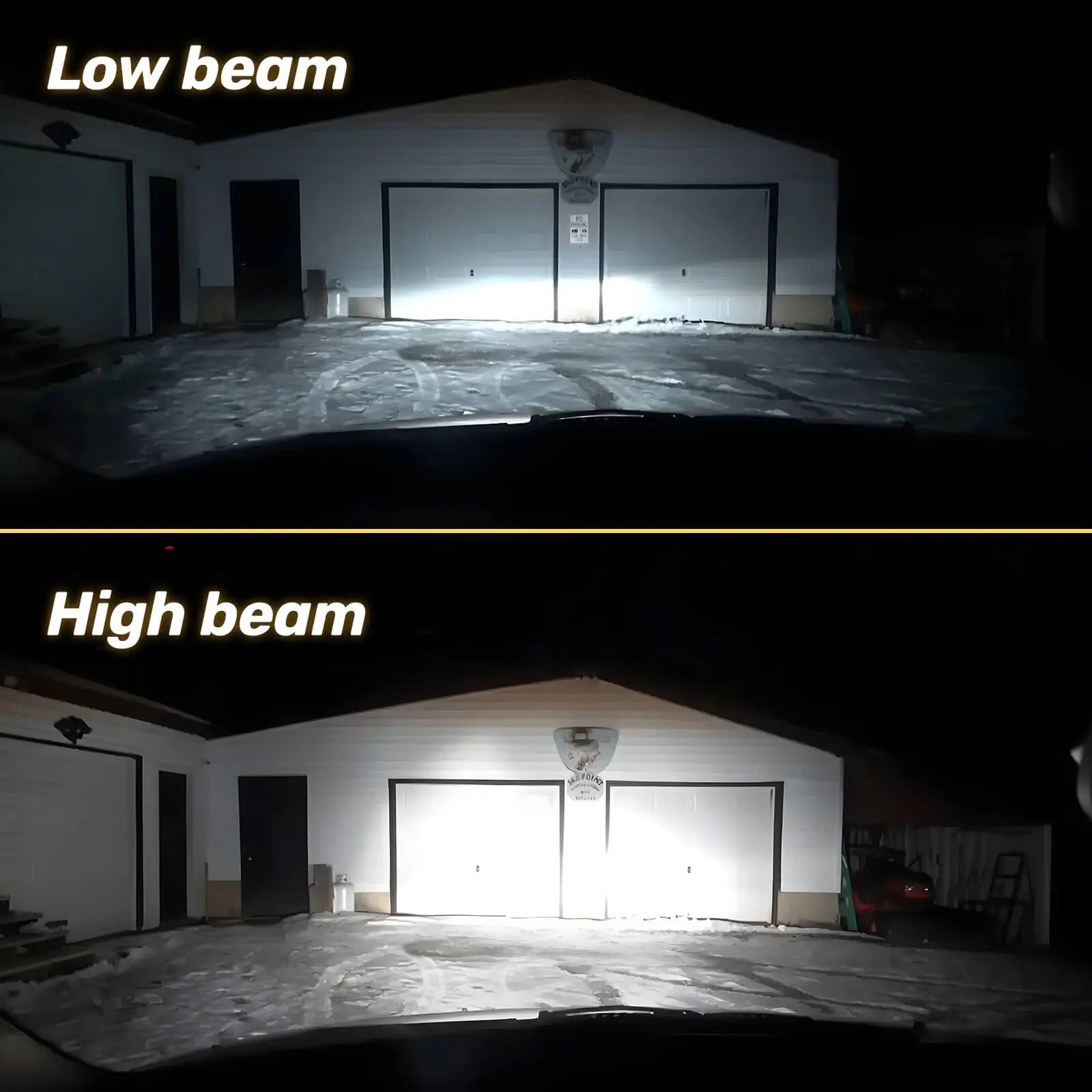 360° Full IIlumination T6F H11/H8/H9 60W 6500K White 20000LM IP68 LED Headlight Bulbs 2 Pcs | Hawkglow