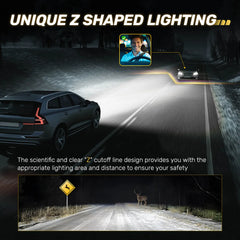 LED Headlights Assembly Headlamps Replacement Compatible with 1999-2002 Chevy Silverado 2000-2006 Chevy Suburban Tahoe DRL Turn Signal Hi/Low Beam with Bulbs (NOT FIT for GMC)