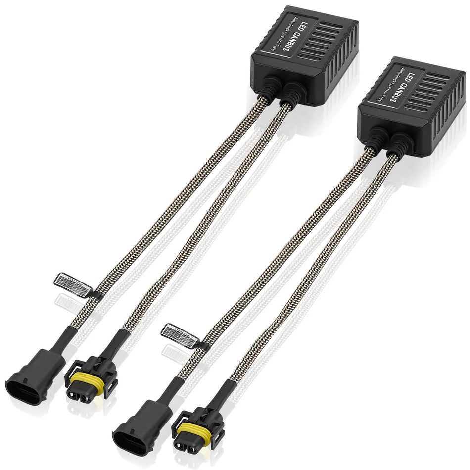 C20 H11/H8/H9 Light Canbus Error Free Anti Flickering Resistor Decoder, High Power Enhanced light Decoder Canbus Drivers 2 Pcs | Hawkglow