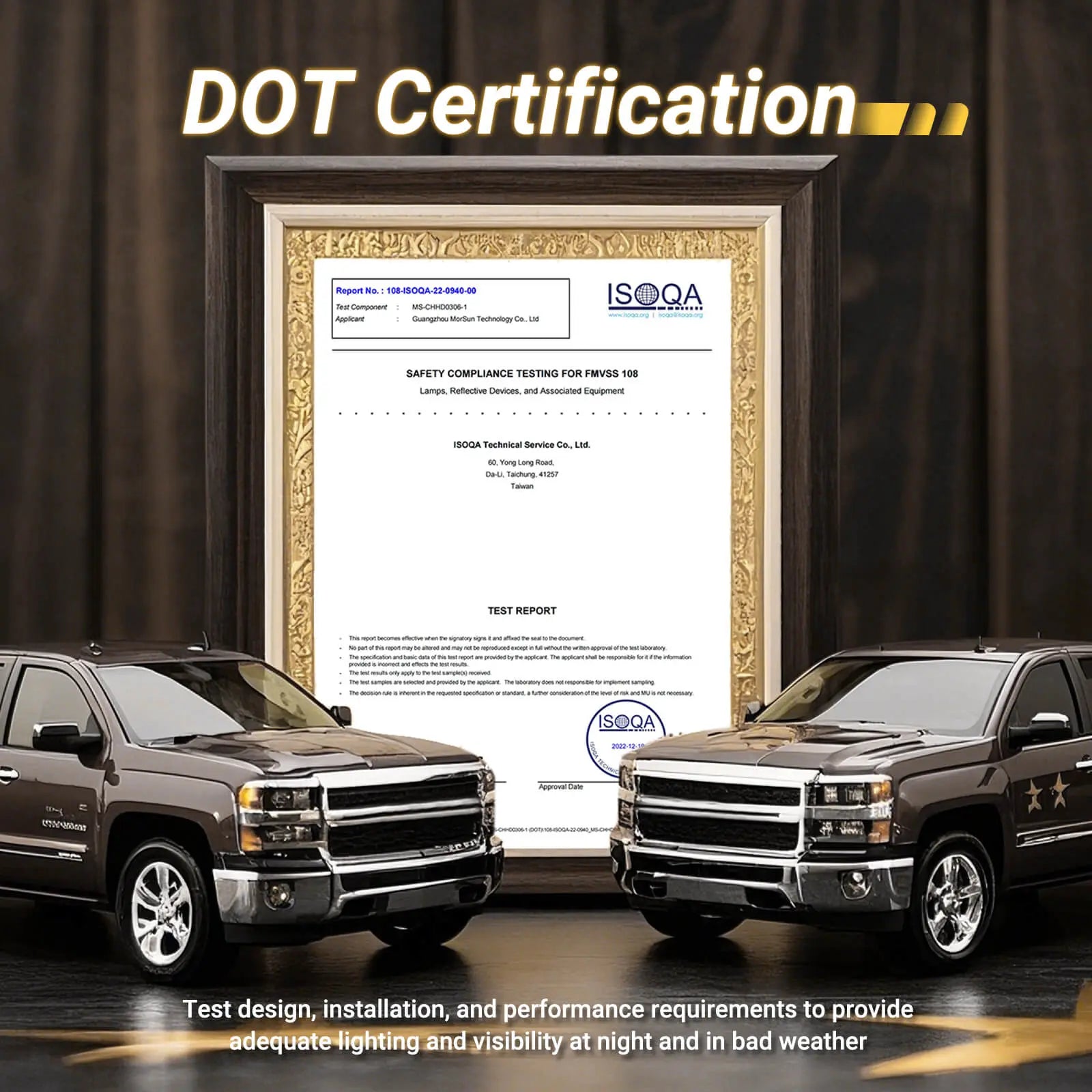 Hawkglow LED Headlights Assembly DOT Approved with DRL Turn Signal High/Low Sealed Beam Side Marker Compatible with 2003-2006 Chevy Silverado Avalanche