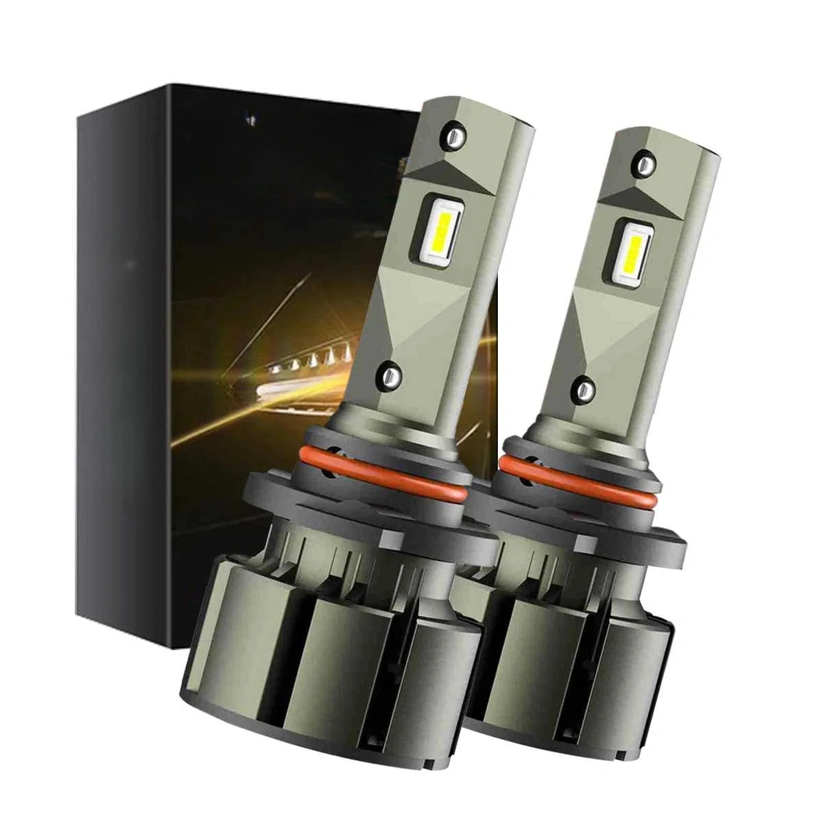 9005 HB3 LED Headlight Bulbs 60W 30000LM 6000K | 2 Bulbs for Chevy/Ford/Dodge/Jeep/BMW/Nissan/Toyota/Honda