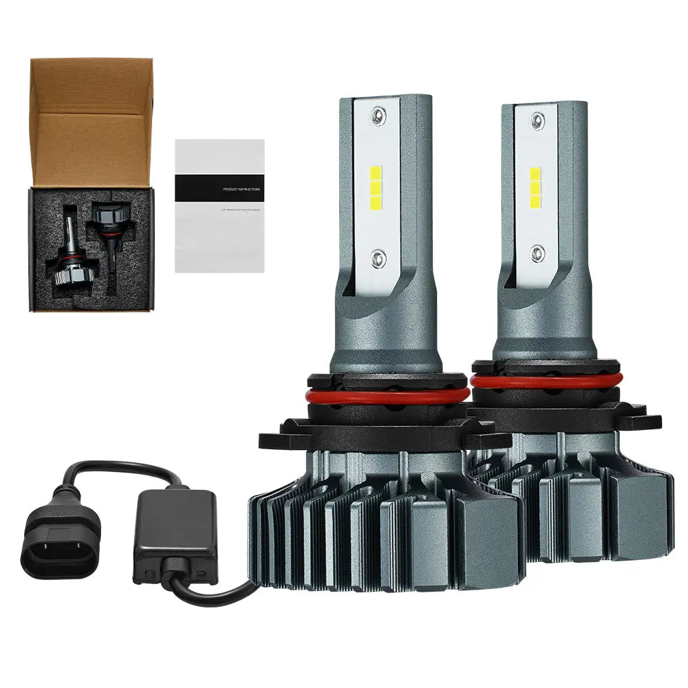 9006 HB4 LED Headlight Bulbs 15W 4000LM 6000K | 2 Bulbs Flashark