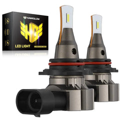 LF1 9006/HB4 LED Fog Light Bulbs 6500K 5500LM White 2Pcs | Hawkglow