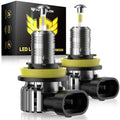 T6F H11/H8/H9 LED Headlight Bulbs 60W 360° Full Illumination 2 Pcs