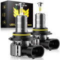 T6F 9006/HB4 LED Headlight Bulbs 60W 360° Full Illumination 2 Pcs