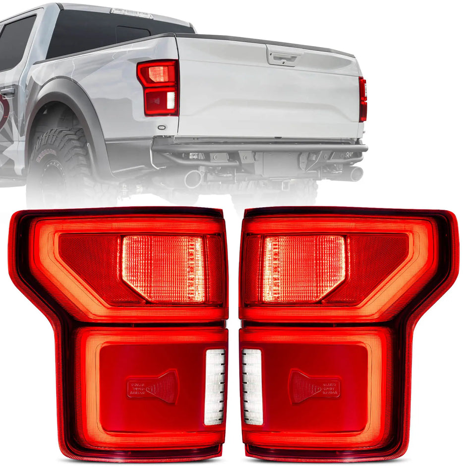 For 2018-2020 Ford F150 LED Tail Light Assembly Pair