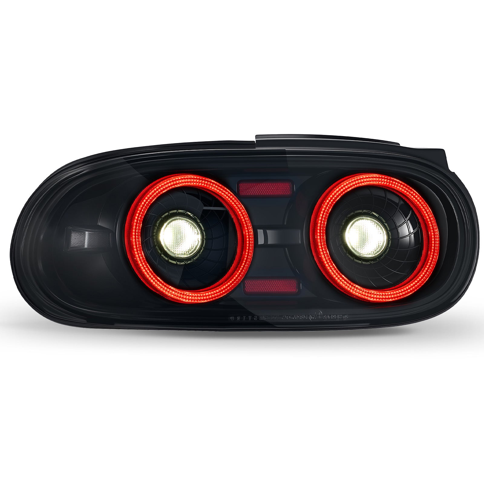 For 1990-1997 Mazda MX-5 NA Smoked LED Tail Lights Assembly Pair