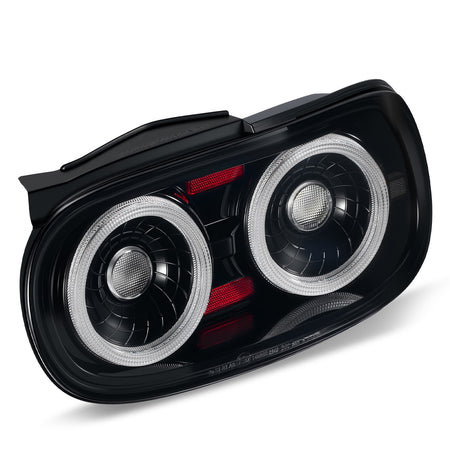 For 1990-1997 Mazda MX-5 NA Smoked LED Tail Lights Assembly Pair