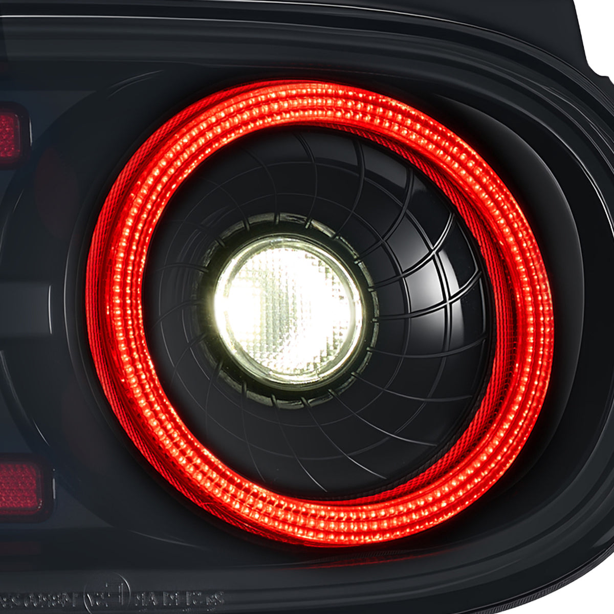 For 1990-1997 Mazda MX-5 NA Smoked LED Tail Lights Assembly Pair