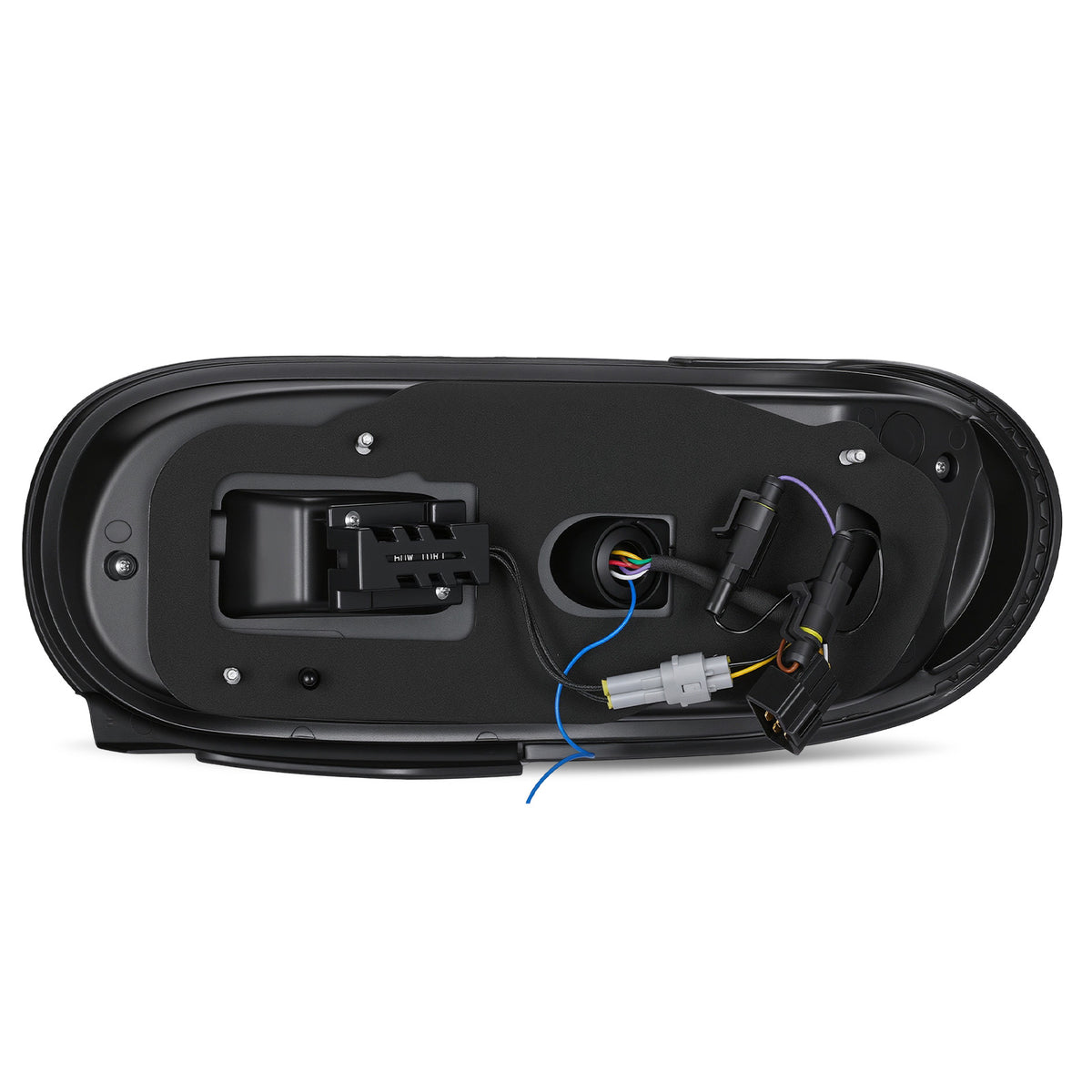 For 1990-1997 Mazda MX-5 NA Smoked RGB LED Tail Lights Assembly Pair