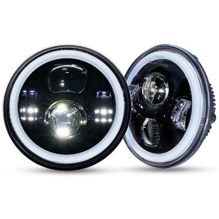 For-1997-2016-Jeep-Wrangler-7-Inch-LED-Headlights-Assembly-Pair