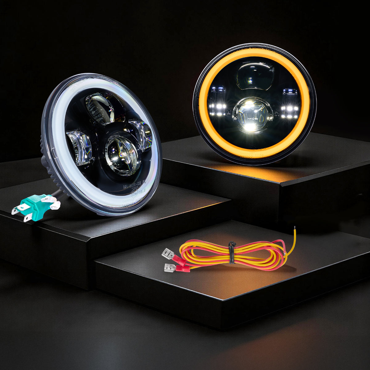 For-1997-2016-Jeep-Wrangler-7-Inch-LED-Headlights-Assembly-Pair
