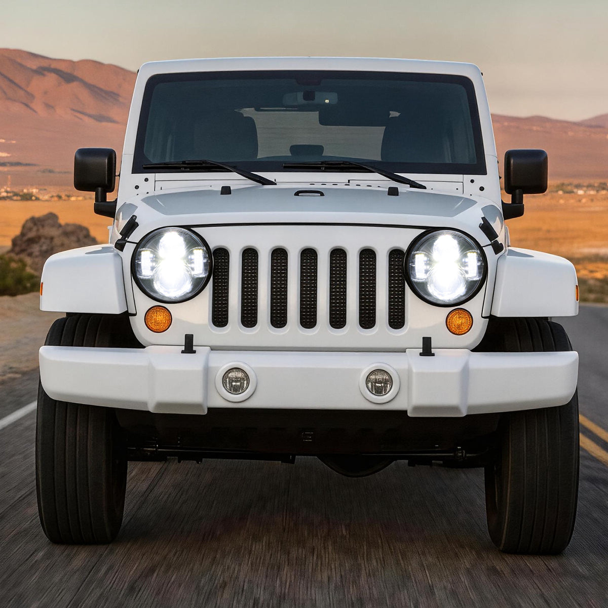For-1997-2016-Jeep-Wrangler-7-Inch-LED-Headlights-Assembly-Pair