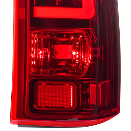 For 1999-2006 Chevy Silverado Red Lens LED Tail Light Assembly Pair