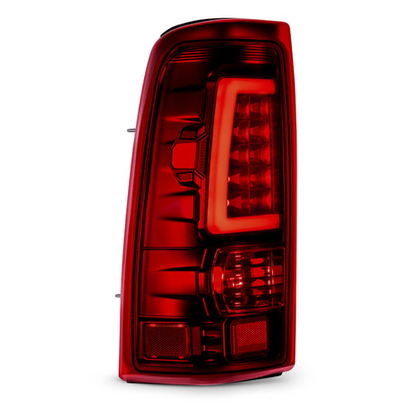 For 1999-2006 Chevy Silverado Red Lens LED Tail Light Assembly Pair