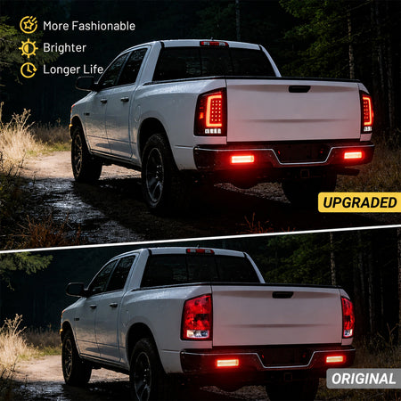 For 2002-2006 Dodge Ram 1500/2500/3500 LED Tail Light Assembly Pair