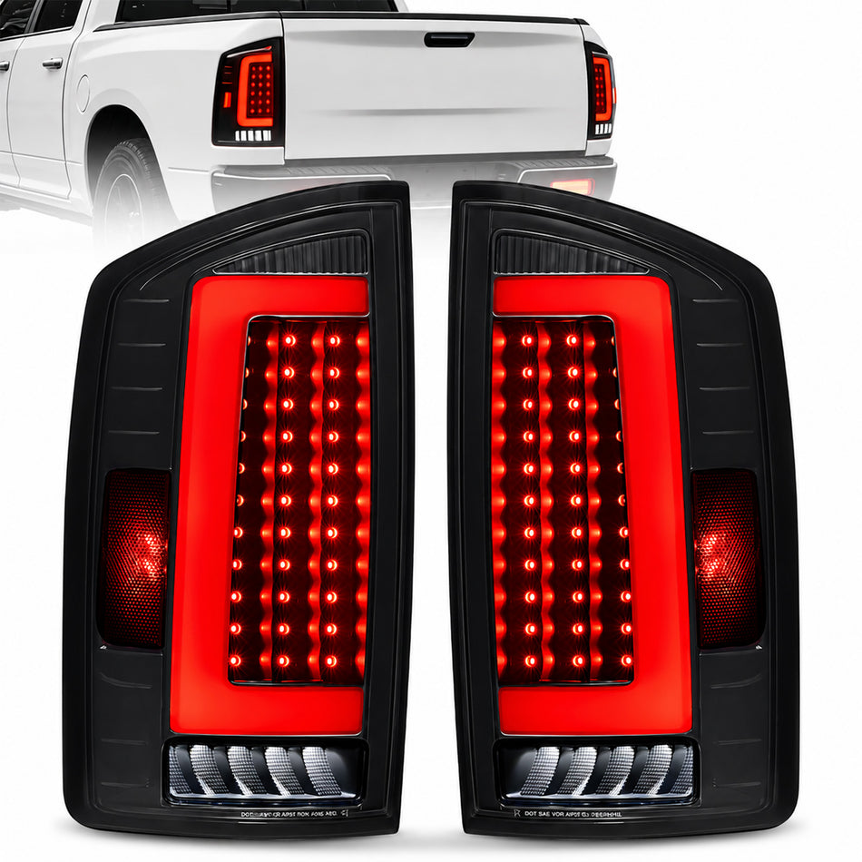 For 2002-2006 Dodge Ram 1500/2500/3500 LED Tail Light Assembly Pair