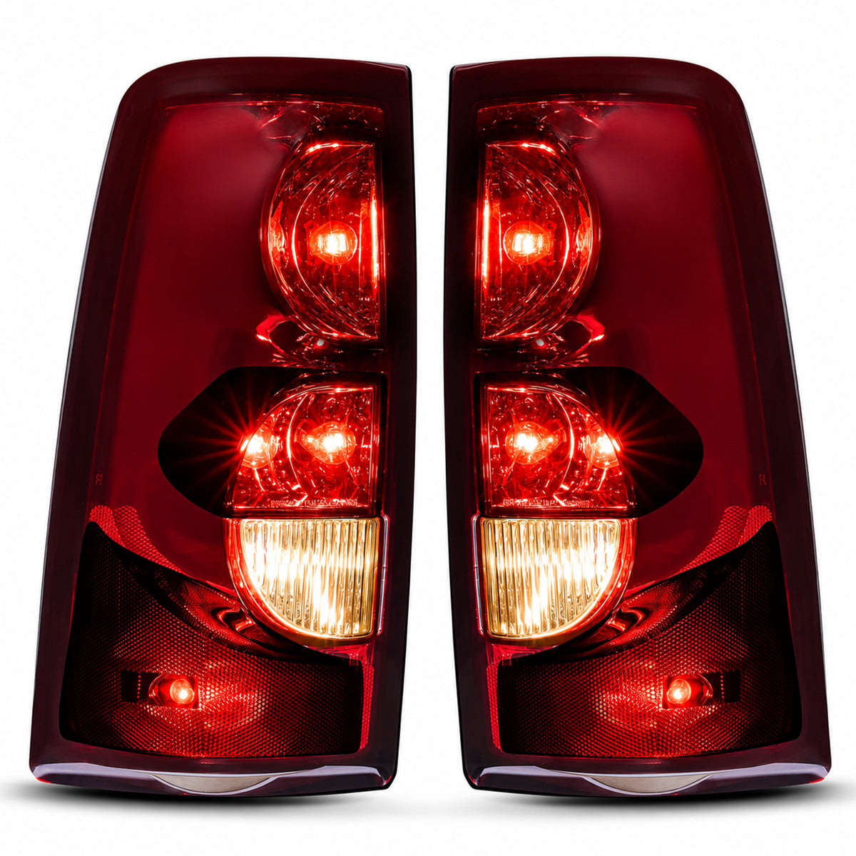 For 2003-2006 Chevy Silverado 1500/2500/3500 Tail Light Assembly Pair