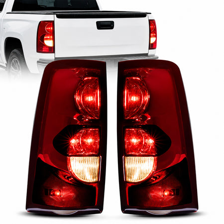 For 2003-2006 Chevy Silverado 1500/2500/3500 Tail Light Assembly Pair
