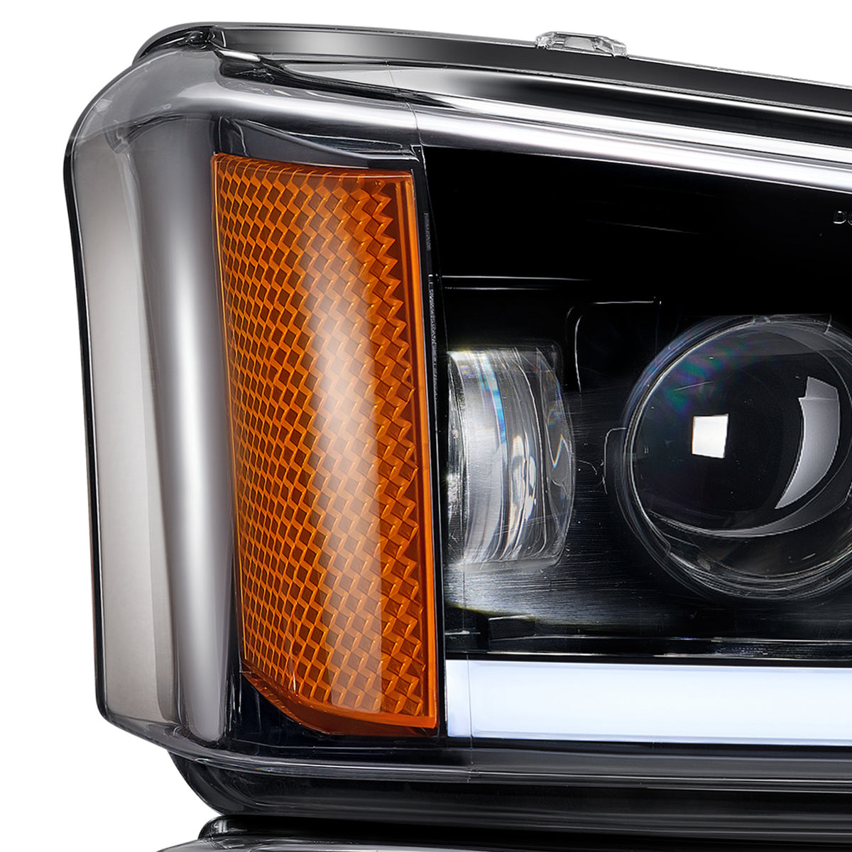 For 2003-2006 Chevy Silverado/Avalanche LED Headlights Assembly Pair