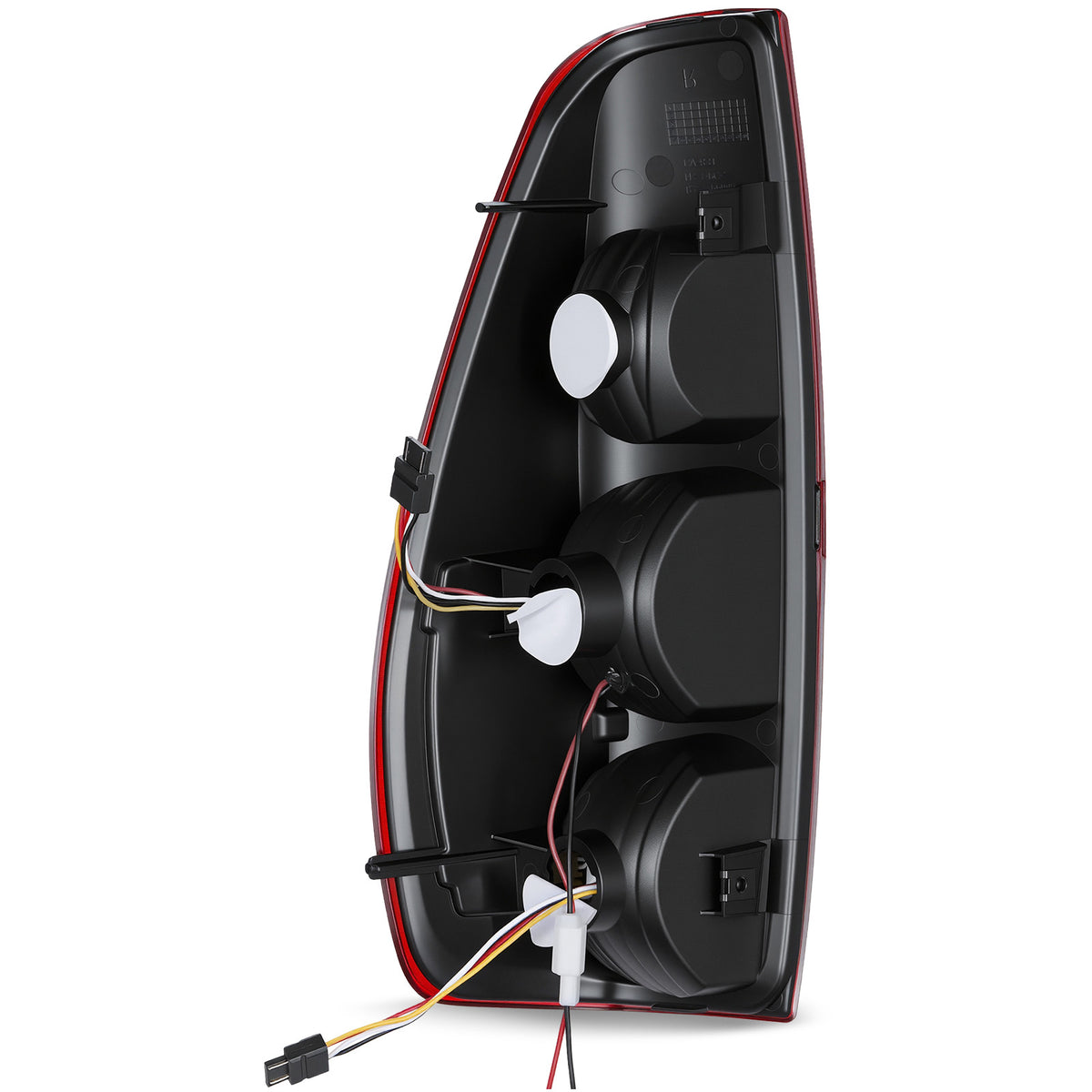 For 2004-2012 Chevy Colorado Red Lens LED Tail Light Assembly Pair