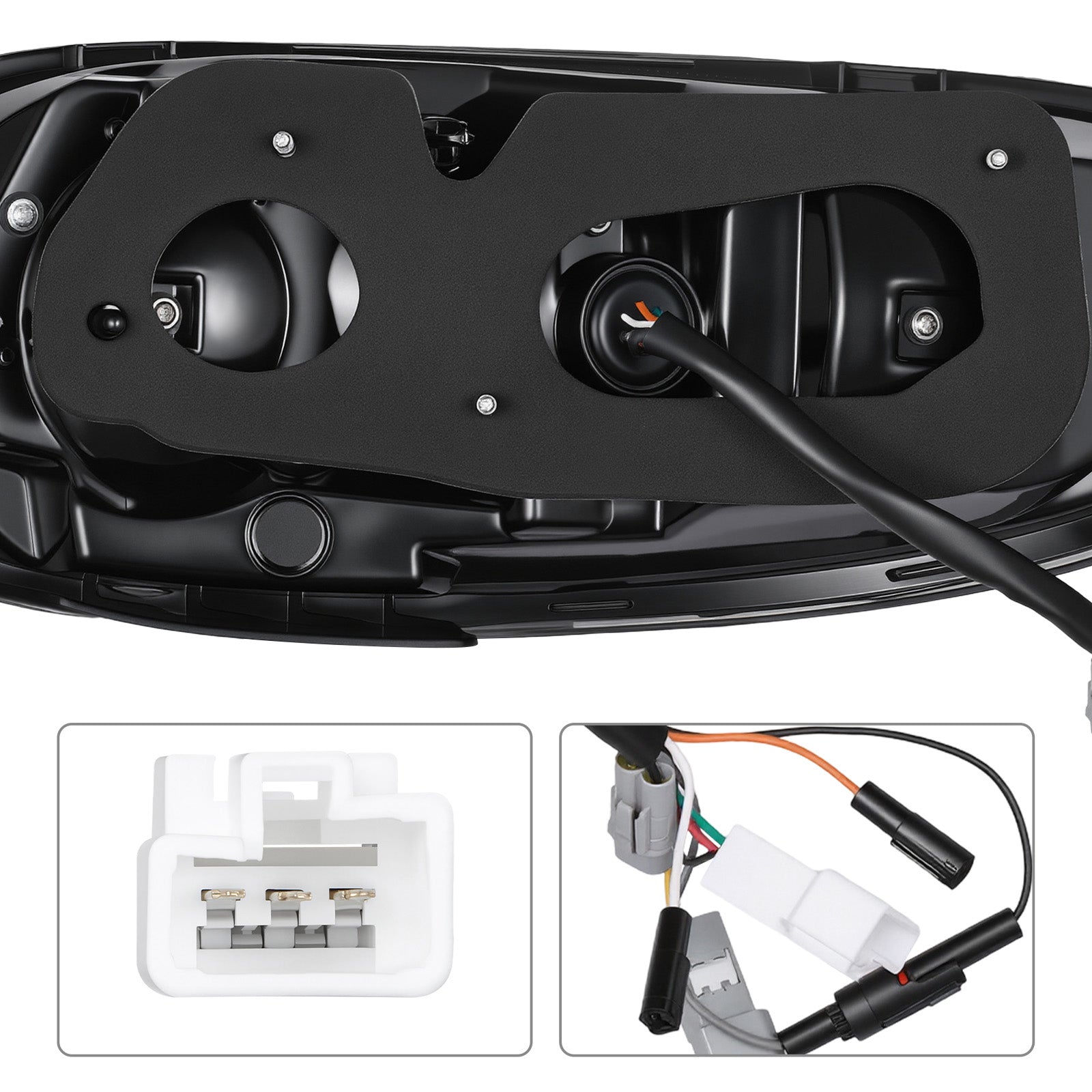 For 2005-2015 Mazda MX-5 NC Smoked LED Tail Lights Assembly Pair